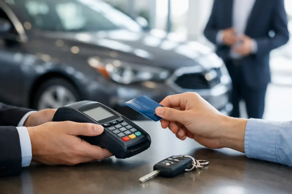Se puede pagar el carro de alquiler con débito en Medellín?